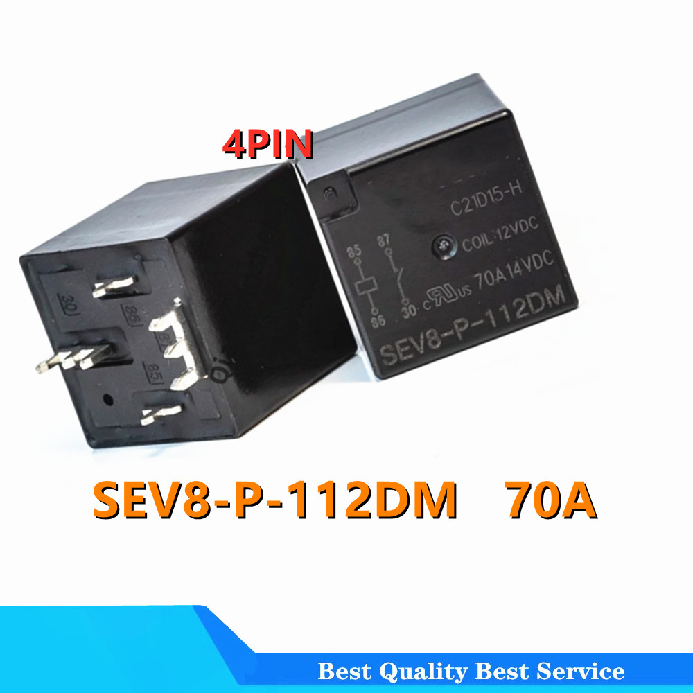 Shelly Relay Module - 2 قطعة التتابع SEV8-P-112DM 70A السيارات