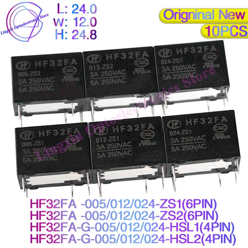 Shelly Relay Module - 10 قطعة/الوحدة HF32FA -G- 005 -012