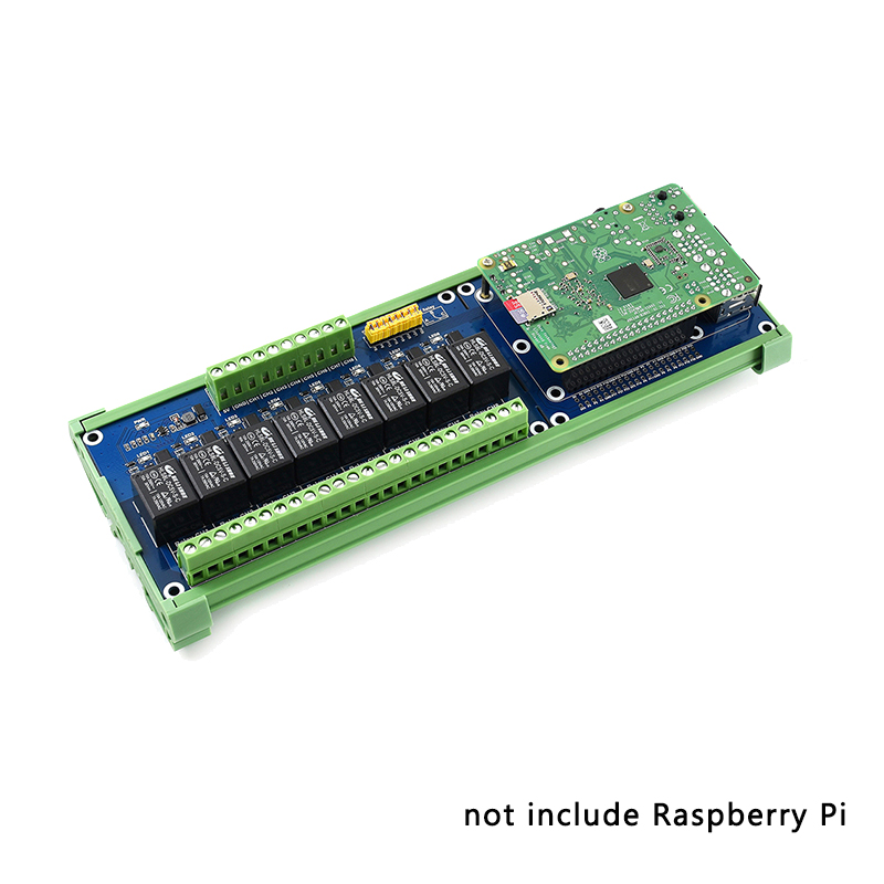 Home Automation Raspberry Pi - لوحة تمديد التتابع مع ضوء المؤشر