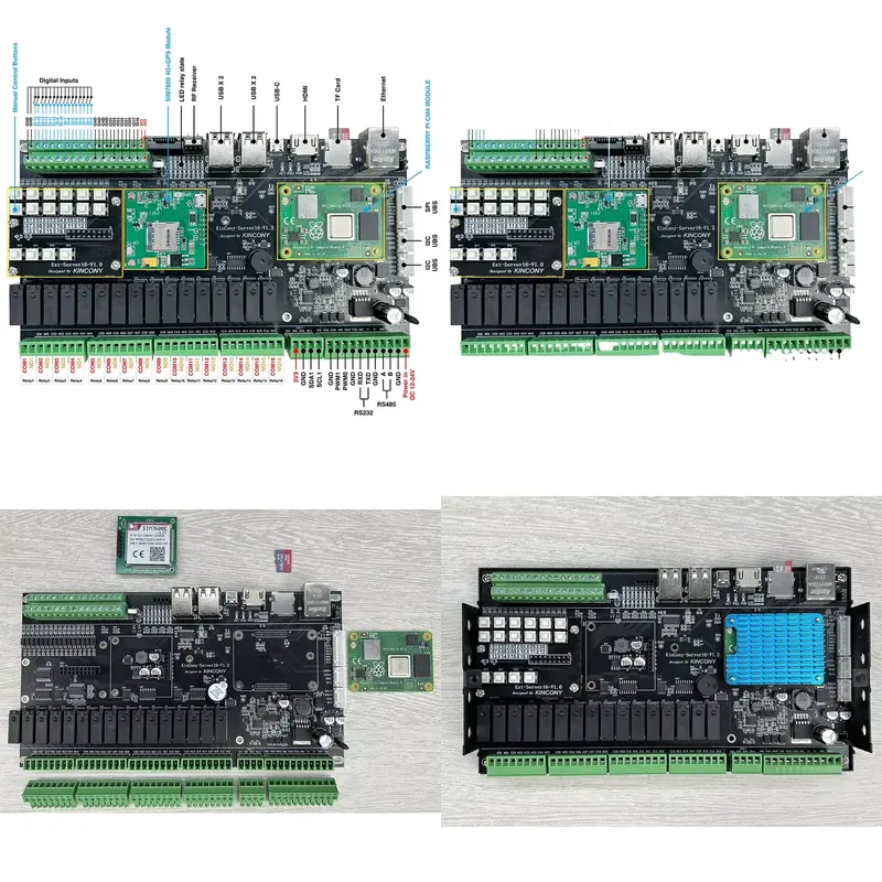 Home Automation Raspberry Pi - بوابة إنترنت الأشياء كينكوني سيرفر16 راسبيري