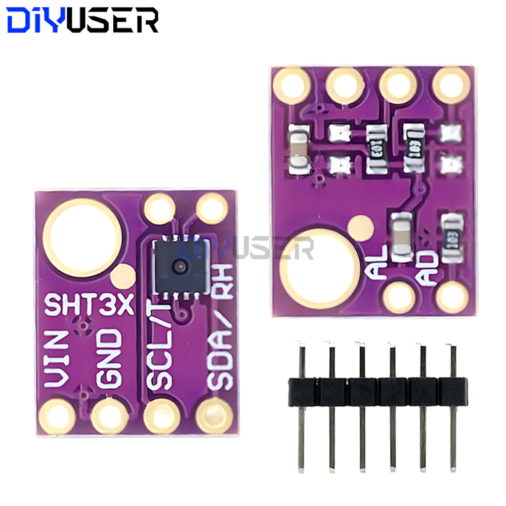 Home Automation Raspberry Pi - مستشعر درجة الحرارة والرطوبة الرقمي SHT31