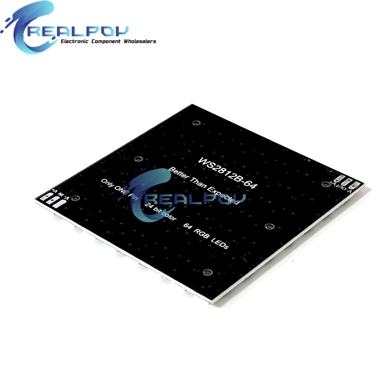 WS2812 LED 5050 RGB 8x8 64 بت  - مراجعة Rgb Led Matrix 8X8 وسعره