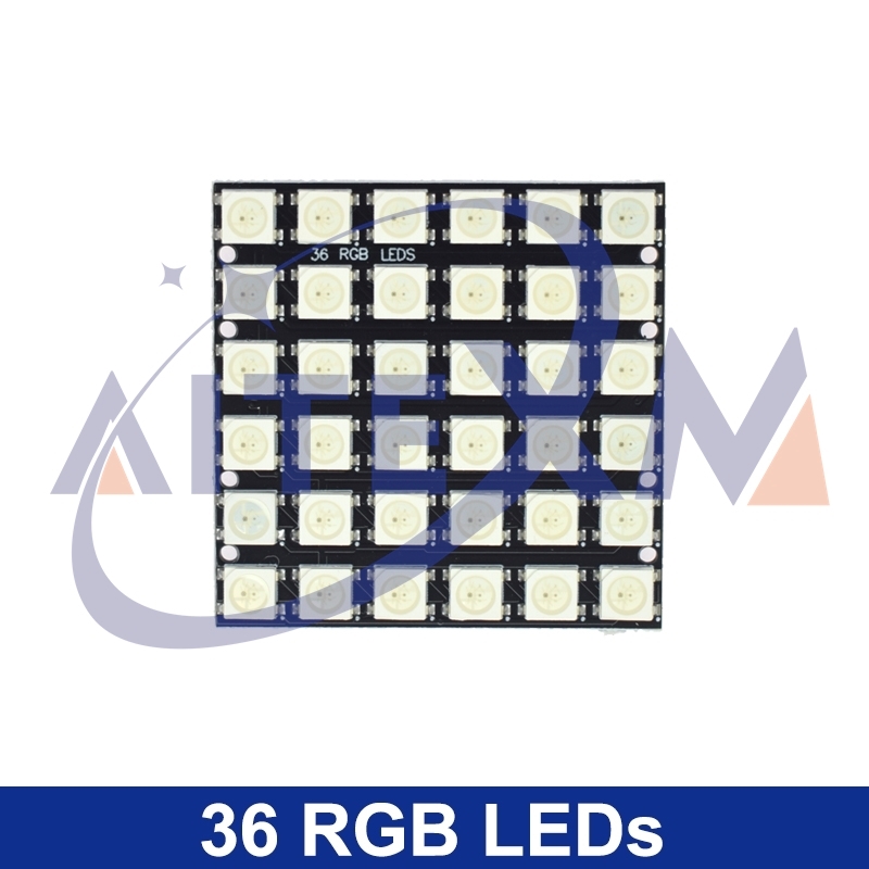 WS2812 وحدة 5050 RGB 4x4 8x8 1 - مراجعة Rgb Led Matrix 8X8 وسعره