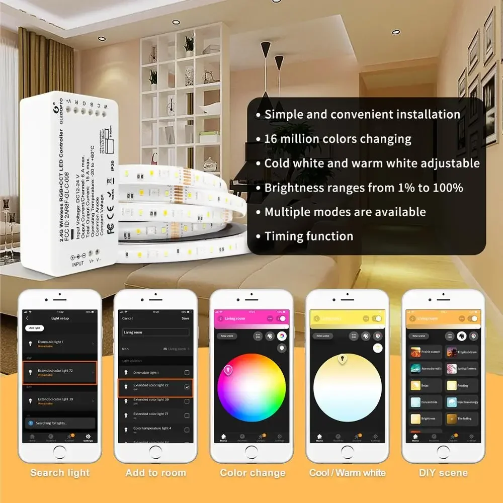GLEDOPTO Zigbee3.0 RGB + CCT R - مراجعة Zigbee Coordinator Stick وسعره