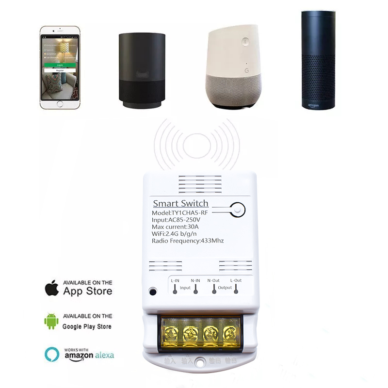 واي فاي 30A وحدة التتابع 85-25 - مراجعة Home Automation Technology وسعره