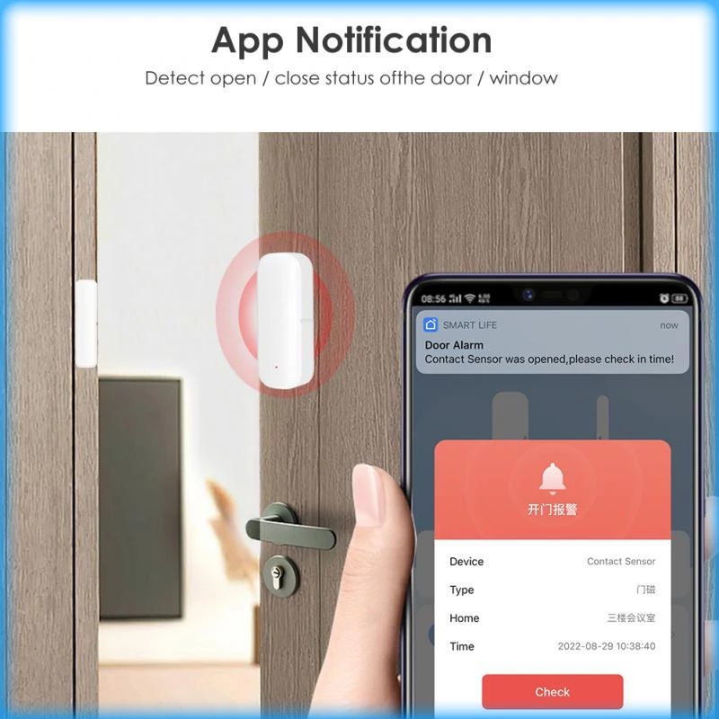 مستشعر ذكي للأبواب والنوافذ من - مراجعة Home Automation Technology وسعره