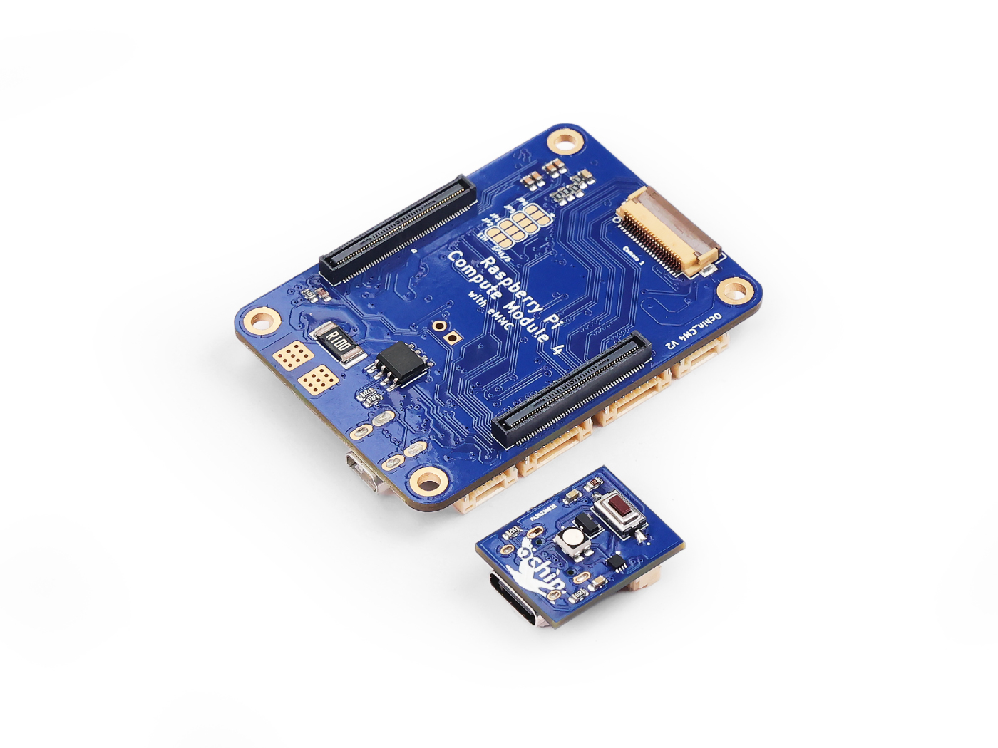 لوحة حاملة صغيرة Ochin CM4v2 V - مراجعة Home Automation Raspberry Pi وسعره