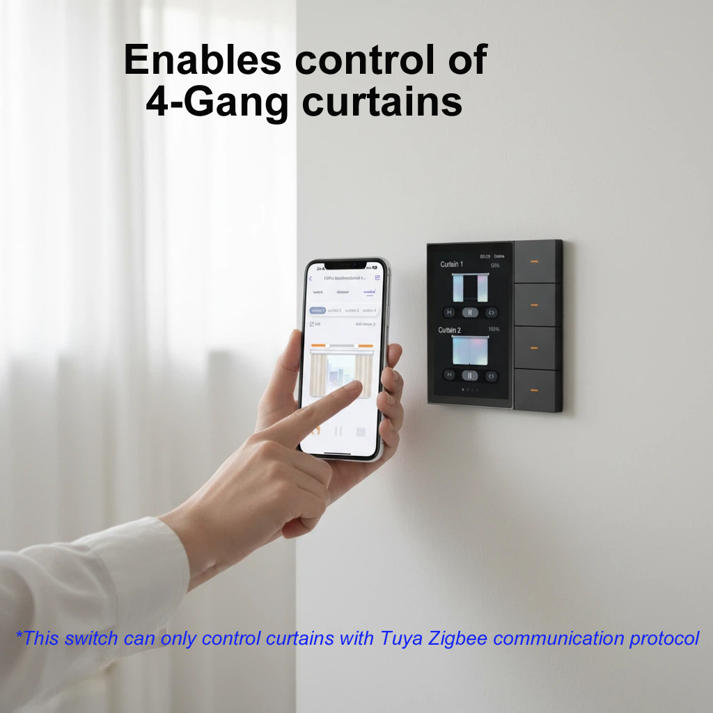 لوحة تحكم ذكية F3-pro من Tuya  - مراجعة Home Automation Technology وسعره