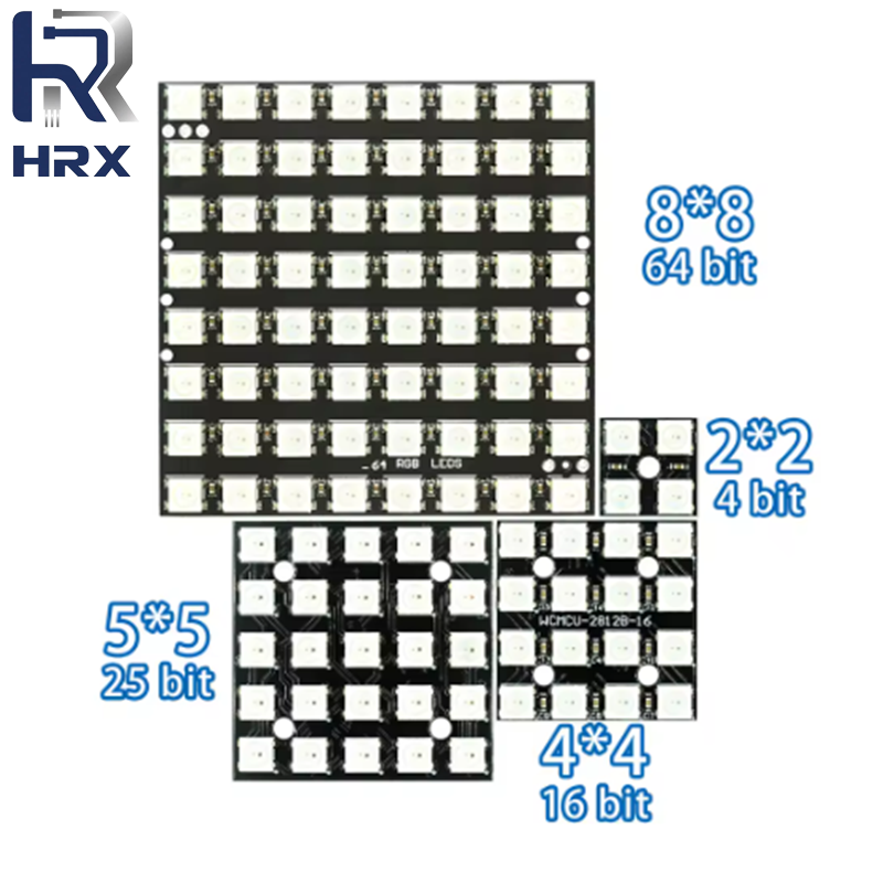 WS2812 LED 5050 RGB 8x8 4 16 2 - مراجعة Rgb Led Matrix 8X8 وسعره