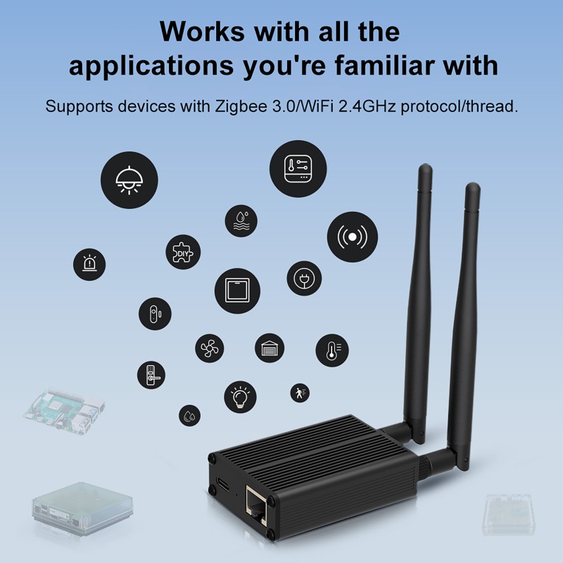 جهاز تحويل زيجبي 3.0 إلى إيثرن - مراجعة Zigbee Coordinator Stick وسعره