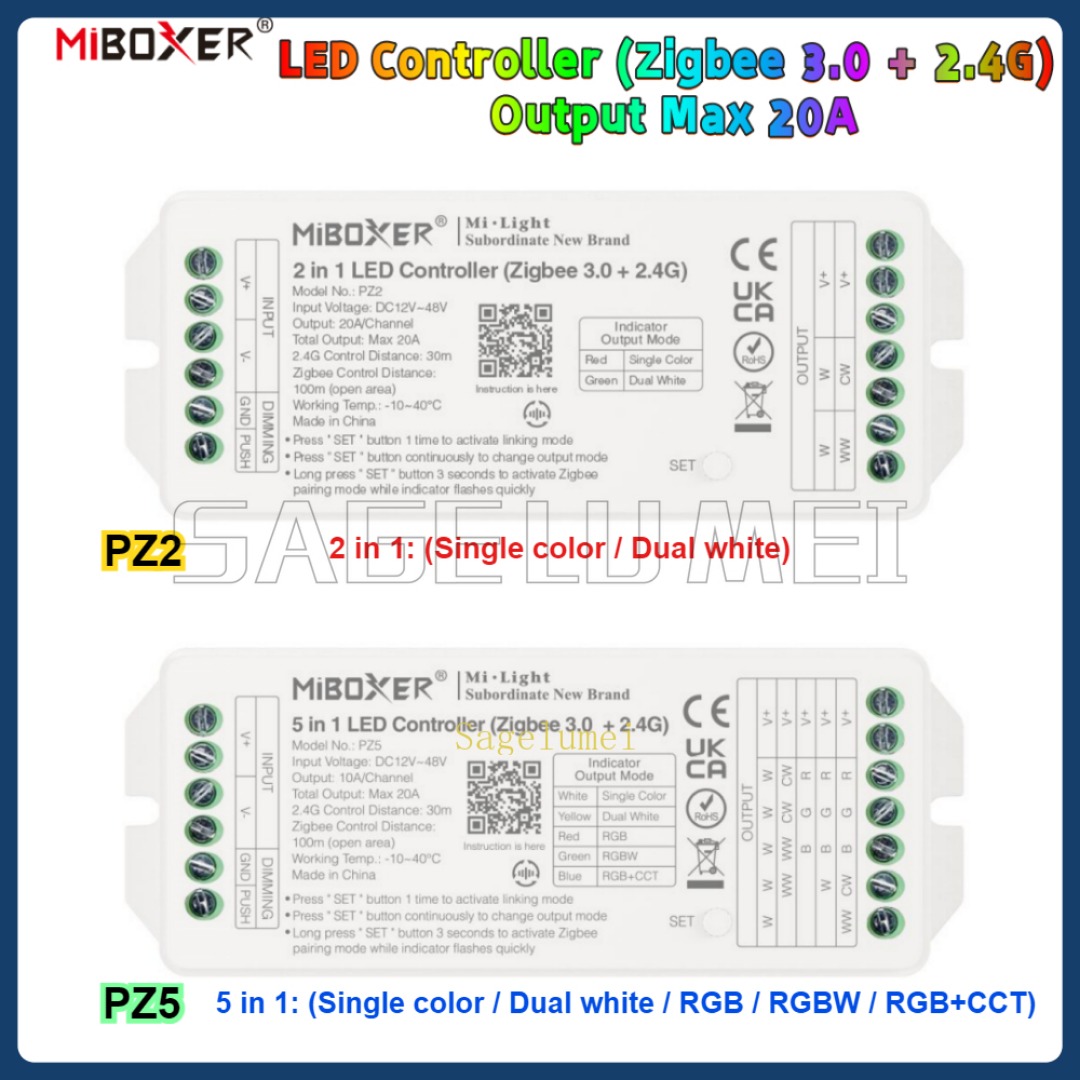 2IN1-PZ2/ 5IN1-PZ5 Miboxer DC1 - مراجعة Zigbee Coordinator Stick وسعره