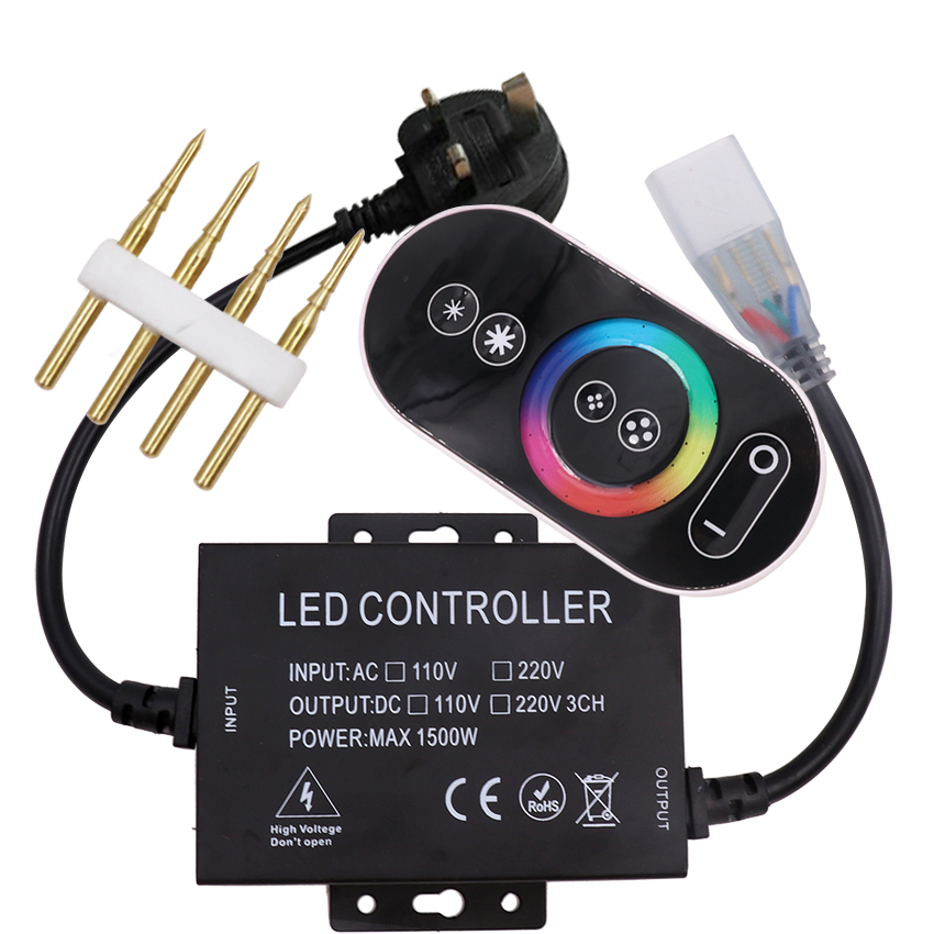 كامل اللمس LED RGB تحكم AC110V - مراجعة Rgb Led Matrix 8X8 وسعره