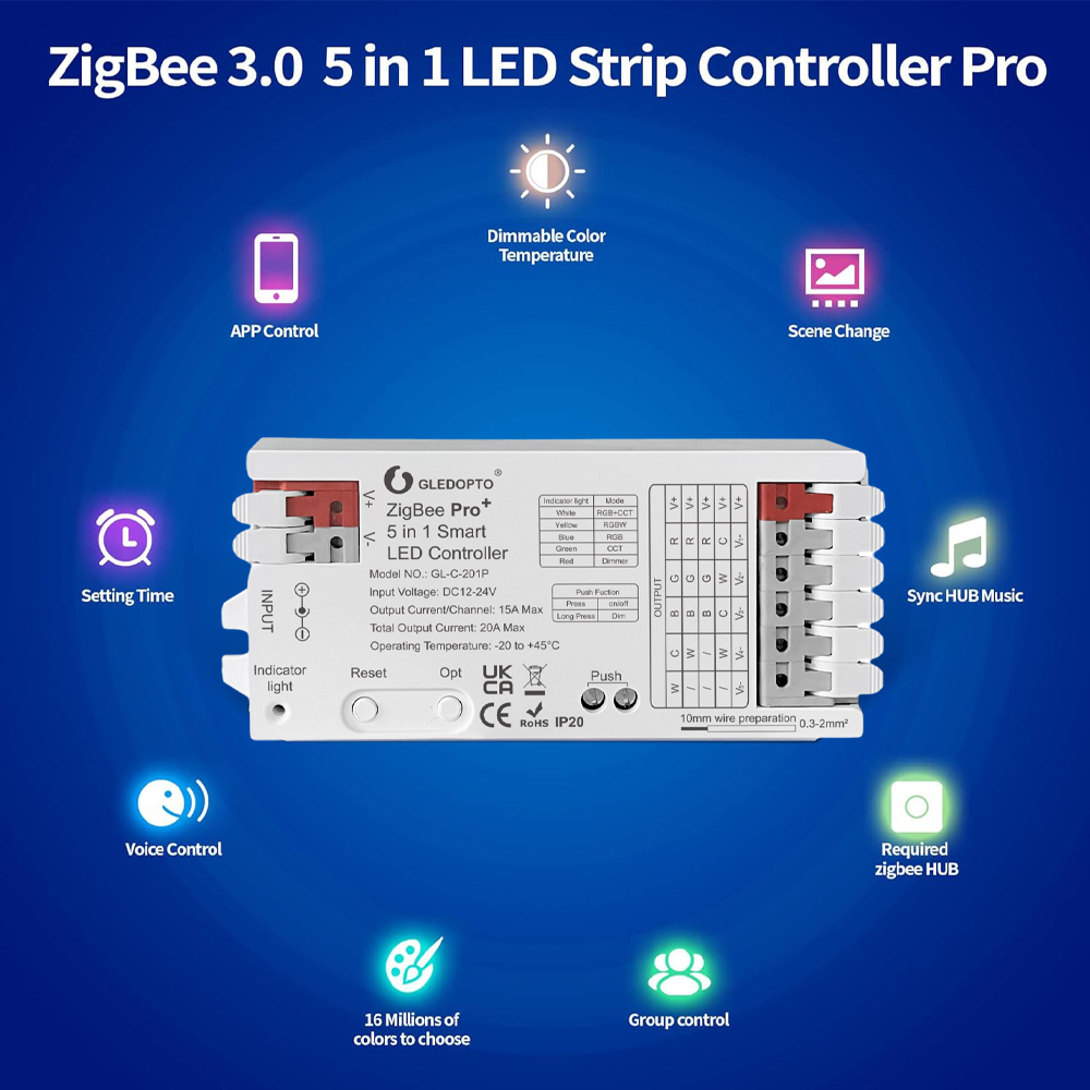 وحدة تحكم LED ذكية بتقنية ZigB - مراجعة Zigbee Coordinator Stick وسعره