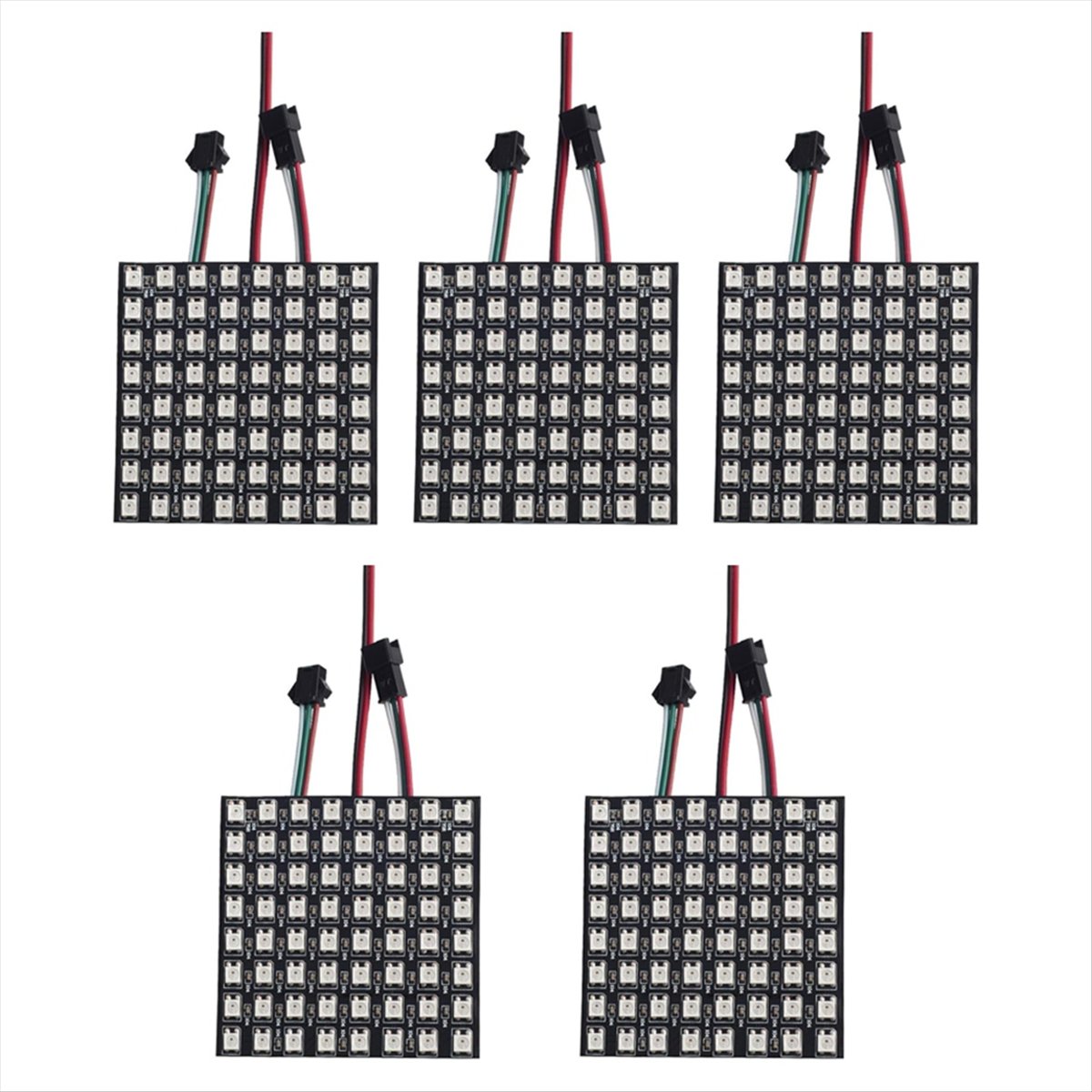 A36R WS2812B شاشة مصفوفة نقطية - مراجعة Rgb Led Matrix 8X8 وسعره