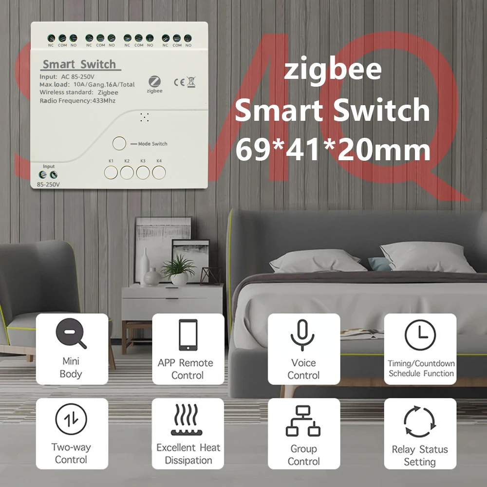 زيجبي مفتاح ذكي واي فاي وحدة ا - مراجعة Home Automation Technology وسعره